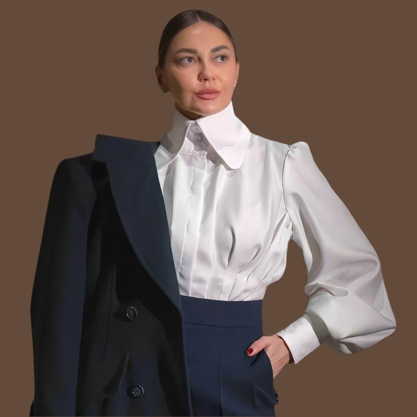 Pleated Blouse