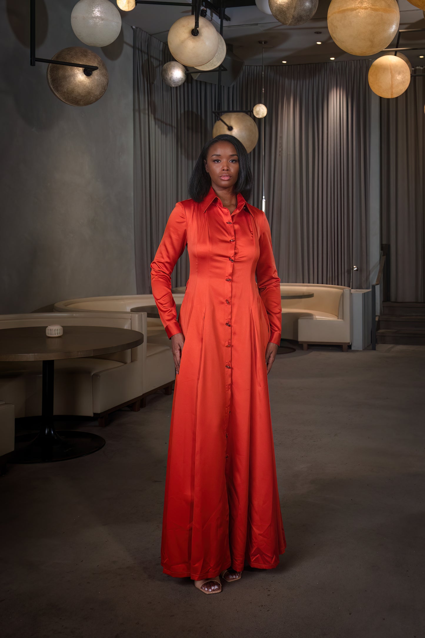Elegant Shirt Dress
