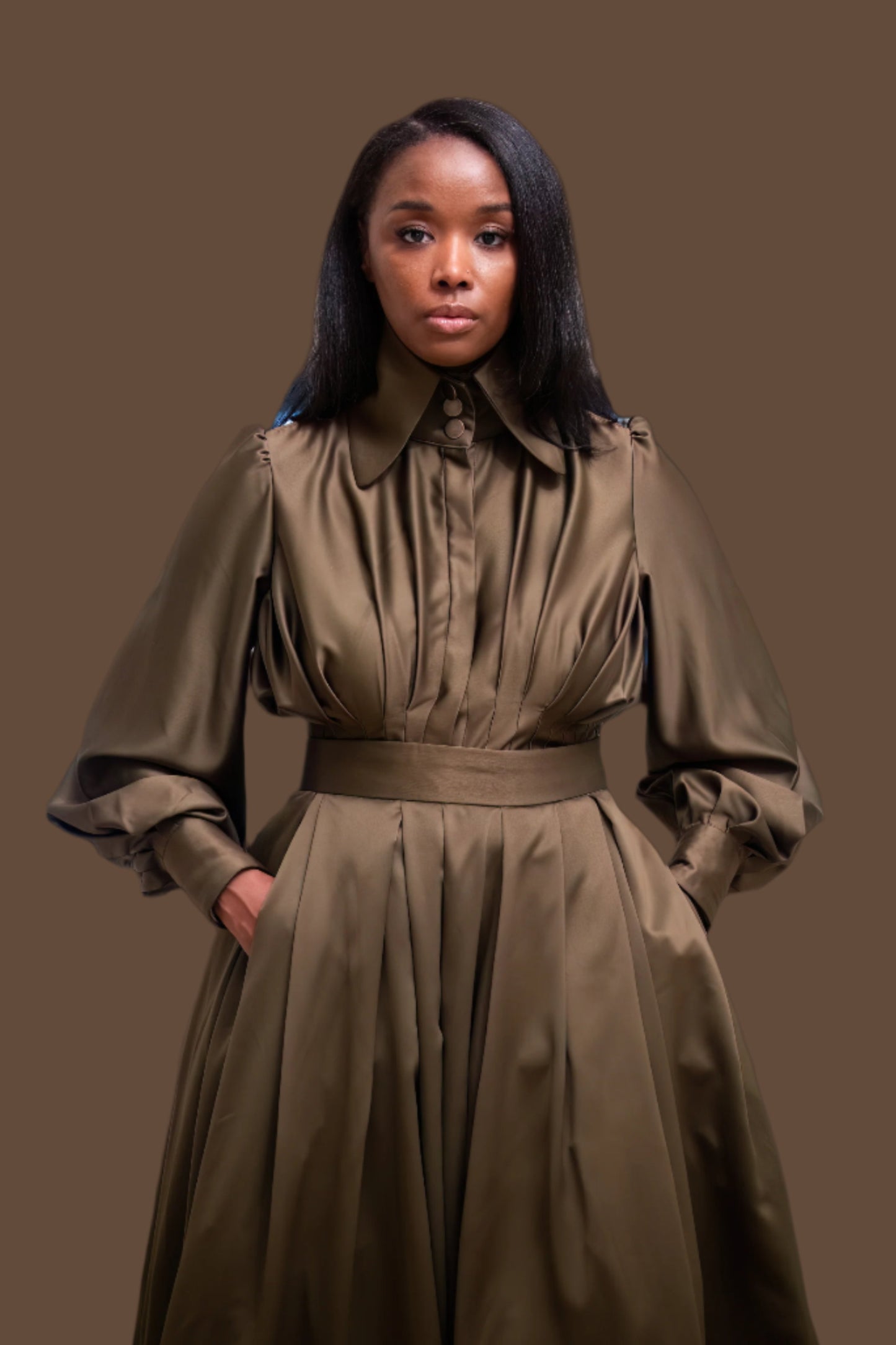 Pleated Blouse
